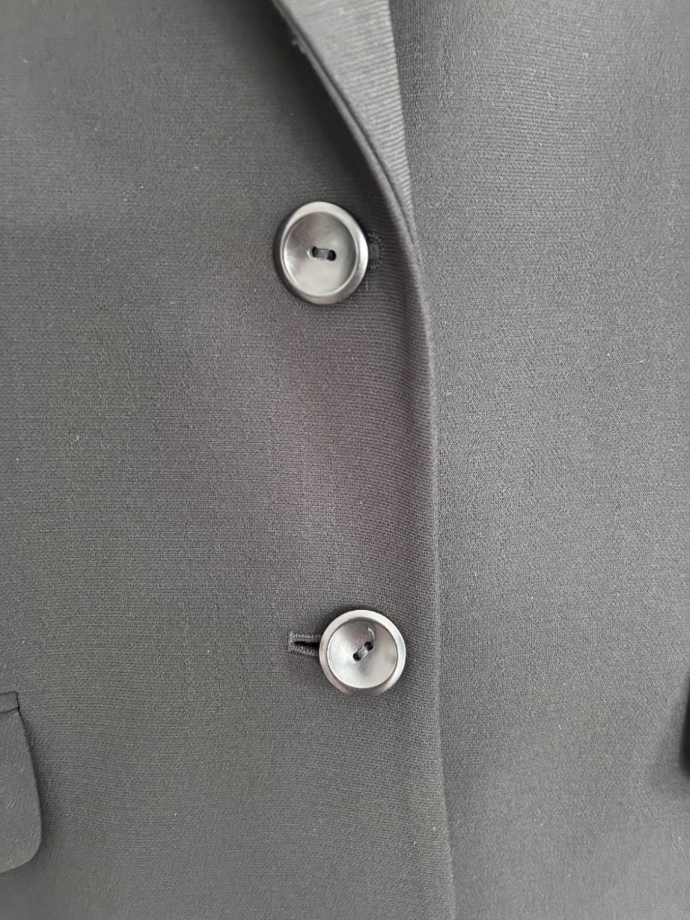Tahari Arthur S. Levine Black 2 Piece Pants Suit Size 14 Career Office Blazer - Picture 5 of 15